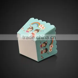 XFB20 BAKEST Small Square Lovely Pattern Muffin Cake Paper Cup New Baking Cake Cup thumbnail-3