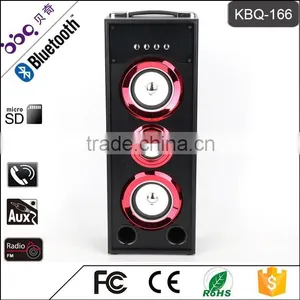BBQ KBQ-166 25W 3000mAh DJ Empty Speaker Box thumbnail-4