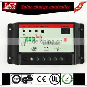 15A Hot Sale PWM Without LCD Screen Charge Controllers for Solar Panels thumbnail-1