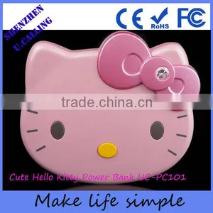 Lovely Hello Kitty Power Bank 4300mAh Hello Kitty Charger thumbnail-1