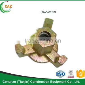 Galvanized Cast Iron Round Plate Nut for 15/17mm Tie Rod thumbnail-5