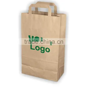 2016Cheap Kraft Paper Bag Kraft Paper Sleeve Logo Printing thumbnail-1