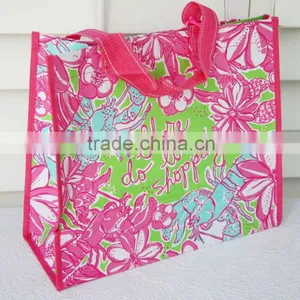 100% Recycled Lead-free Material Large Rectangular PP Woven Carry Bag thumbnail-5