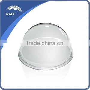 6.7 Inch Plastic Dome Covers, CCTV Camera Housings, Dome Case Covers thumbnail-1