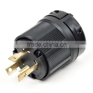 UL NEMA L6-30P Generator Twist Locking Plug thumbnail-1