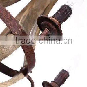 2016 Hot Sell Wooden Laser Cut Cutting Chandelier thumbnail-2