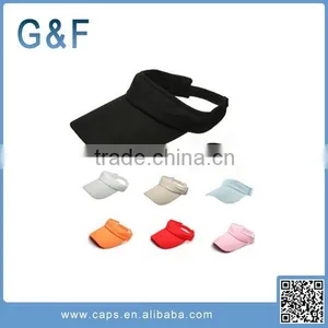 Summer Outdoor Cheap Plastic Sun Visor Cap Wholesale thumbnail-1