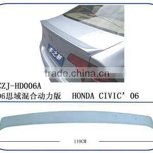 Abs Rear Spoiler for CIVIC ' 06+ thumbnail-1