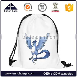New Arrive Popular Pokemon Backpack Cotton Drawstring Bag thumbnail-6