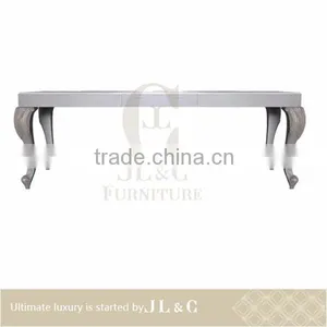 Luxury Dinner Room Table Handcrafted AT14 Dinner Table- JL&C Luxury Home Furniture thumbnail-3