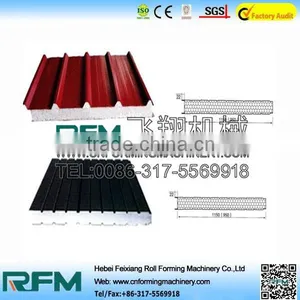 FX Mineral Wool Sandwich Panel Production Line thumbnail-1