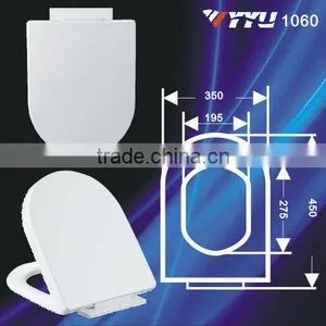 U Shape Plastic Adjustable Soft Close Toilet Hinges 1060 thumbnail-1
