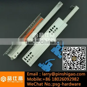2 Fold Self Close/self Lock Under Mount Drawer Slide thumbnail-1