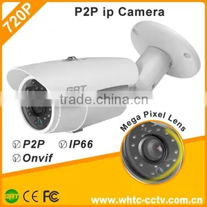 Wholesale Cmos hd 720p IR Bullet Cctv ip Camera With P2p thumbnail-1