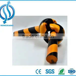 Black and Yellow PU Wall Protector/warning Wall Corner Protector Black and Yellow Alternation thumbnail-5