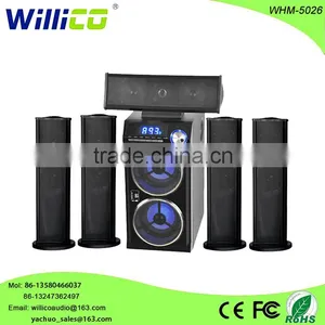 Willico 5.1 Channel Computer Multimedia Subwoofer Speaker Whm-5026 thumbnail-1