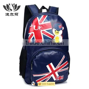 Flag Pattern Cheap Adult Hipster School Backpack Bag thumbnail-2