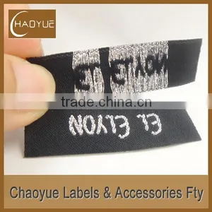 TEXT High Quality OEM Woven Clothing Pacth thumbnail-1