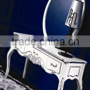 New Classical American Type Bedroom Set Bed Bedside Table Wardrobe Dressing Table Commode thumbnail-3