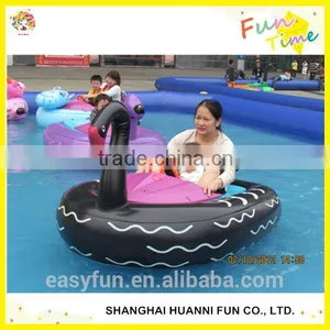 Factory Inflatable Bumper Cars in Water Pool, Large Inflatable Pool for Bumper Car and Boat thumbnail-2