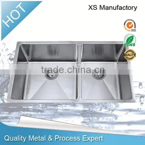 Hotel Double Bowl Washing Sink in China thumbnail-2