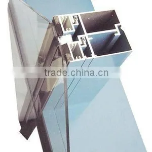Hot Selling Manufacturer With Customized Curtain Wall Price /glass Curtain Wall Price/ Aluminium Curtain Wall Profile thumbnail-4