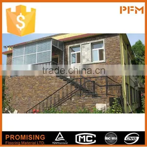Building Facade Stone Design Natural Paving Black Exterior Wall Tile thumbnail-1