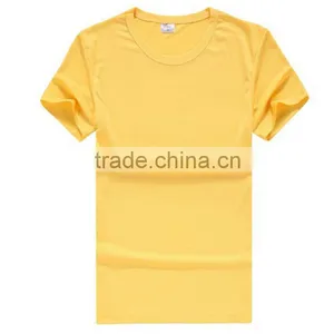 2016 Unisex Round Neck Printing Plain Cotton T Shirt thumbnail-4
