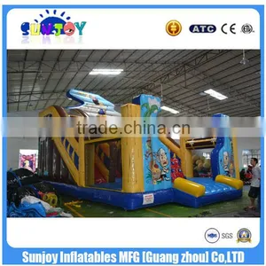 CE Outdoor New Inflatable Pirate Slide /Commercial Combo Jumper For Kids thumbnail-1