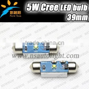 C5W Festoon c Ree Canbus Dome Light for Cars 39mm White Led Map Dome Light Car Side Lights thumbnail-1