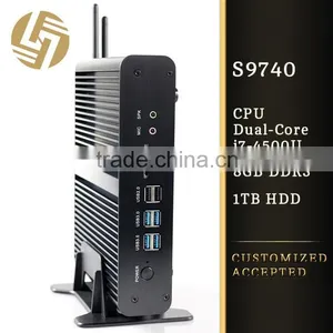 Computer Wholesale I7-4500U Dual Core Turbo Boost 3.0GHz 8G RAM HDD Gaming pc thumbnail-1