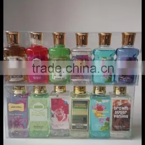 Flower Herbal Fragrances 65ml Moisturizing Body Gel Shower Gel Set With PVC Folded Box thumbnail-1