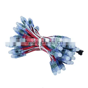 DC5V IP65 Waterproof 12mm IC1908 RGB LED Pixel String Light thumbnail-5