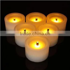 Best Choice New 12 LED Rechargeable Light Flameless Tea Light Decorative Candle For Party Wedding Xmas thumbnail-6