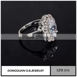 2016 Trending Latest Wedding Designs Gold Jewelry Diamond Rings for Women thumbnail-3