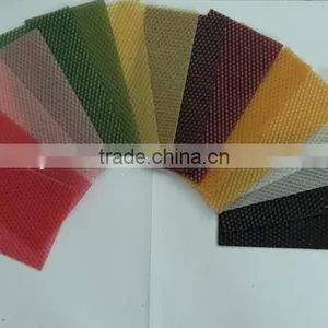 Apis Mellifera Yellow Plastic Comb Foundation Sheet thumbnail-1