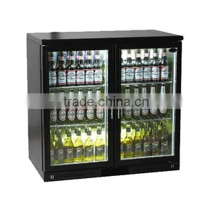 Supermarket Beverage Display Fridge With Three Sliding Glass Door 108L ~ 330L thumbnail-5