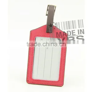 Factory Supply PU Luggage Tag Custom Luggage Tag thumbnail-1
