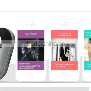 Ring Tone Video Door Phone, 2016 New Zilink Cobell P2p Intercom Wifi Doorbell Camera thumbnail-2