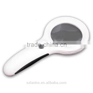 High Quality 3X Handheld Magnifier 8 LED Illuminated Magnifier thumbnail-1
