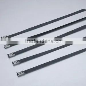 Supply Chinl Brand Pvc Coated Stainless Steel Cable Tie,306,self-locking,7.9 Series(ISO9001 UL) thumbnail-1