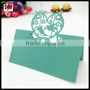 Customized Design Laser Cut Paper Place Cards for Wedding Wholesale thumbnail-2