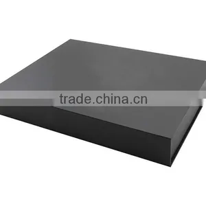 High Quality Black Clamshell Magnetic Paper Box With EVA Insert for Oil Bottle / Custom Paper Gift Box thumbnail-3