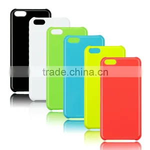 Candy Color Plastic Protective Case for Iphone 5c thumbnail-1