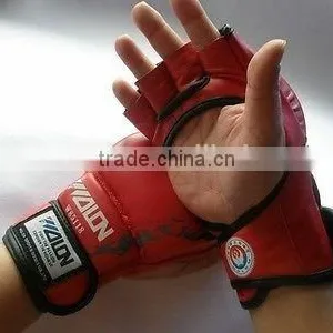 MMA Boxing Gloves / Extension Wrist Leather / MMA Half Fighting Boxing Gloves/Competition Training Gloves thumbnail-3
