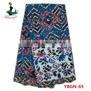YBGN58 Net Lace Fabric With Handcut Wax Embroidery French Lace/cotton Tulle Lace Discount thumbnail-1