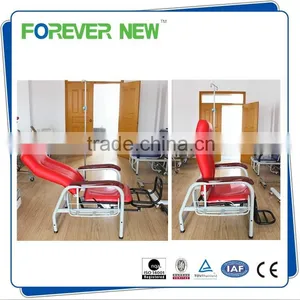 YXZ-031 Hospital Stainless Steel Patient Infusion Chair, Medical Transfusion Chair thumbnail-3