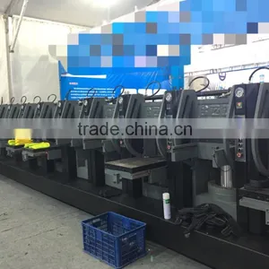 Full Automatic Rubber Hydraulic Hot Press Machine With 7.5KW Servo Motor for 12stations and 6stations thumbnail-1