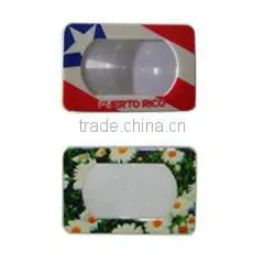 Plastic Fresnel Lens Magnifier, Hard Plastic Cheap Magnifying Business Cards thumbnail-3