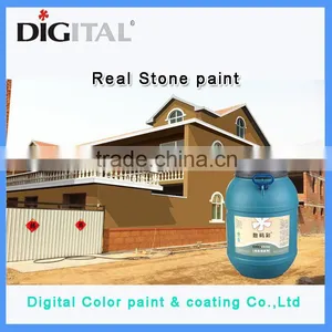 Fire Prevention Waterproof Strong Adhesion Exterior Stone Wall Paint thumbnail-1